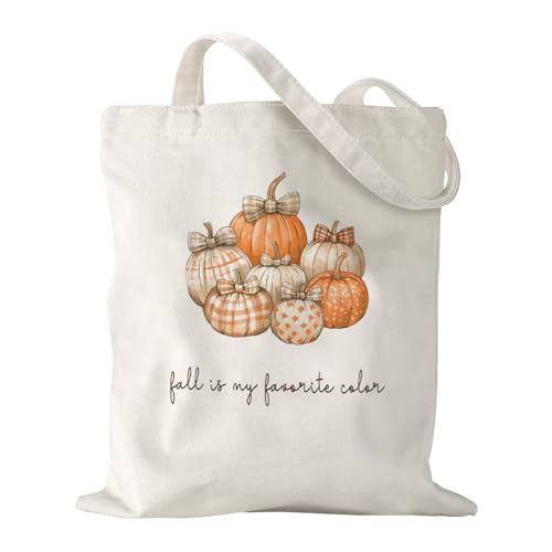 Fall Canvas Bags Fall is My Favorite Color Tote Bag