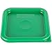 Cambro Polycarbonate Square Food Storage Containers 4 Quart With Lid - Pack of 2