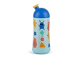 0% Bisphenol A Suavinex - Botella Infantil BOOO Sport 360ml +18 Meses. Boquilla Blandita. Color Azul