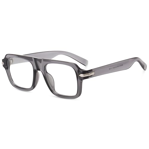 Image of Peter Jones Square Unisex Large Blue Light Blocking UV Protected Computer /Gaming Glasses (3754F)