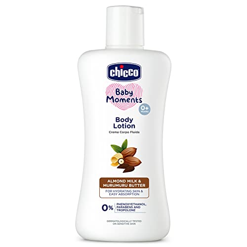 Chicco Baby Moments Body Lotion, New Advanced Formula with Natural Ingredients for...