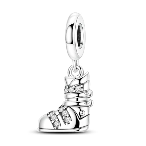 Image of 925 Sterling Silver Charms,Hypoallergenic Beads,Compatible with Pandora Bracelets and Necklaces,Women Holiday Gift Pendants