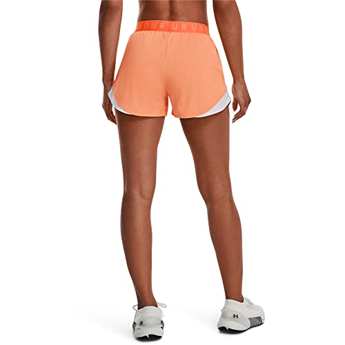Under Armour Damen Play Up Twist Shorts 3.0, (866) Orange Blast/Mellow Orange/Mellow Orange, X-Groß – Ansicht 2