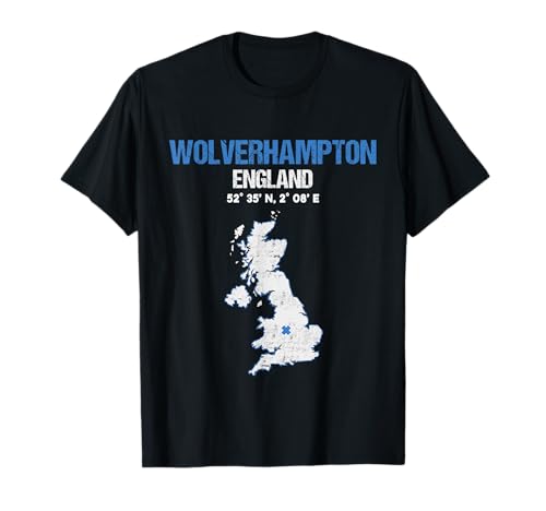 Wolverhampton Inglaterra Ciudad Camiseta