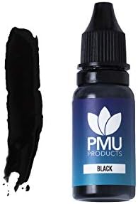 Microblading Practice Ink 10ml ââ‚¬â€œ Training Black Practice Ink for Pens, Needles and Practice Skins ââ‚¬â€œ Microblading Pigment for Beginners and Professionals (Black)