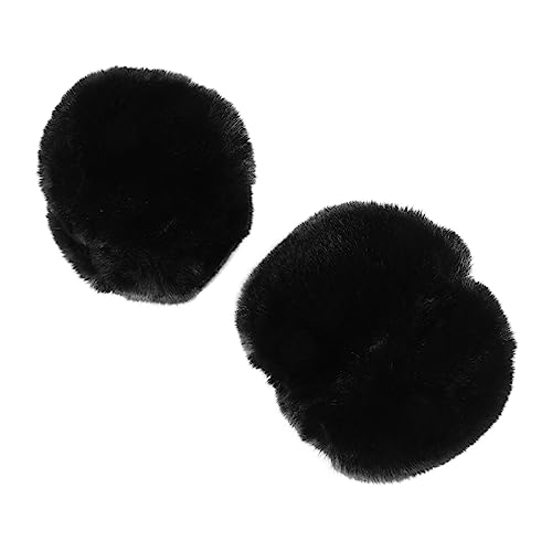 Ipetboom Cute Winter Gloves Women's Furry Wrist Cuff Warmer Winter Wrist Warmers Women Gloves Warm Fur Arm