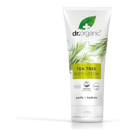 Dr Organic Natural Tea Tree Moisturising Lotion Cover