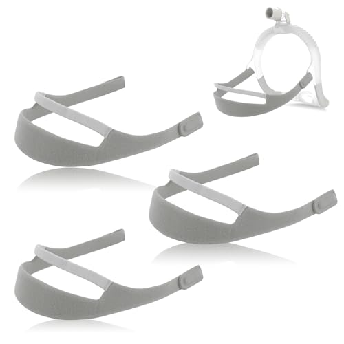 3 Pack Headgear Replacement Compatible with Airfit N30i/P30i, Adjustable CPAP Headgear, CPAP Mask Strap for N30i and P30i CPAP Nasal Mask Replace Part, CPAP Accessories Supplies