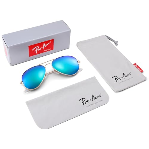 Image of Pro Acme Aviator Sunglasses for Men Women Classic Polarized UV400 Protection