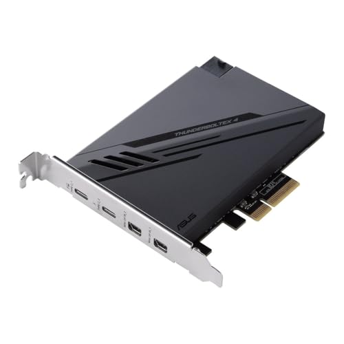 ASUS ThunderboltEX 4 - Thunderbolt-Adapter - PCIe 3.0 x4 - Thunderbolt 4 x 2, 90MC09P0-M0EAY0