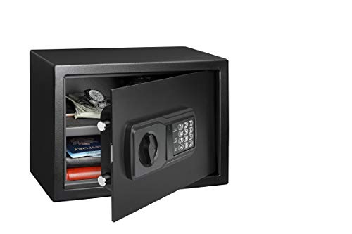 Fortress Medium Drawer Safe With Electronic Lock, Black (44E20) #TOP3