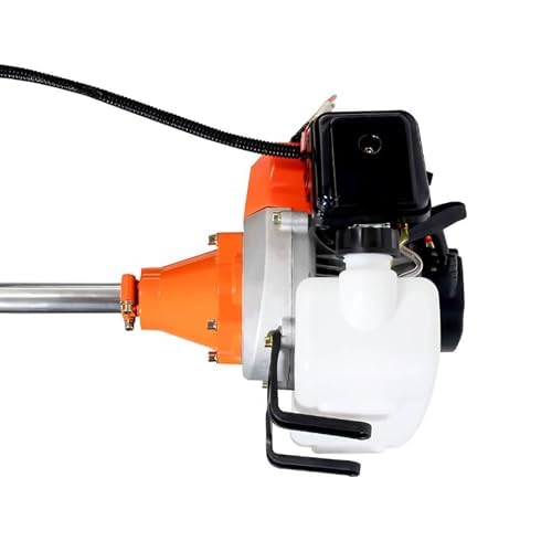 Desbrozadora de Gasolina de 52 CC, 2 Discos, Roja - Imagen 3