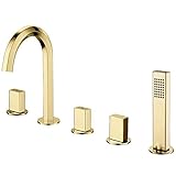 【Durable Ceramic Cartridge】 Wasserhahn verfügt über einen Keramikfilter, der gegen hohe Temperaturen und hohen Druck beständig ist. Der gesamte Wasserhahn ist korrosions- und verschleißfest, hat auch eine gute Schmierfähigkeit und Stabilität und löst das Spritzer nicht leicht auf. Der Hahn arbeitet reibungslos und leise und die Lebensdauer kann bis zu 500.000 Einflüsse von Wasserwellen erreichen