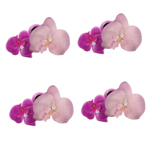 Barrette mignonne à fleurs pour les coiffures de fêtes d'école et les sorties d'été
