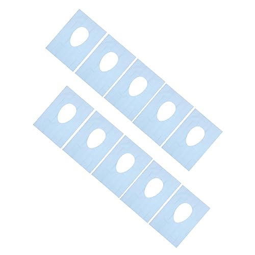 BUTIFULSIC 10個入り 防水使い捨てトイレットカバー 旅行用トイレマット スカ
