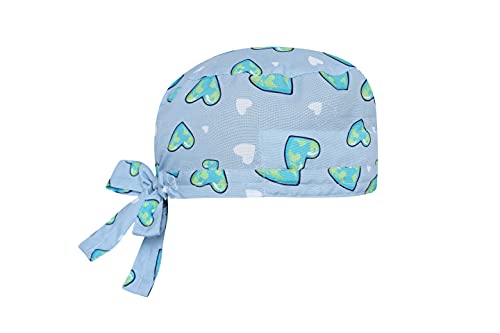Image of Associated Uniforms Printed Scrub Cap Unisex with Sweat Band