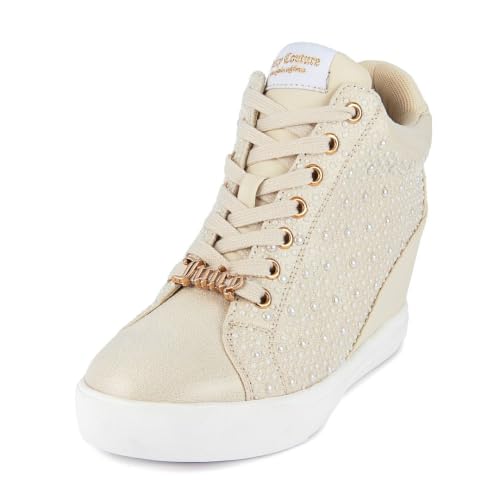 Image of Juicy Couture Women's Platform Wedge Sneakers High-Top Shoes-Journey
