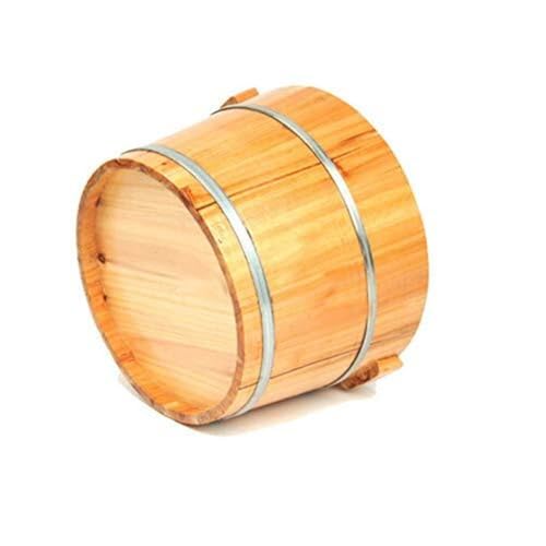 Balde de madera para spa de pies y pedicure miniatura 4