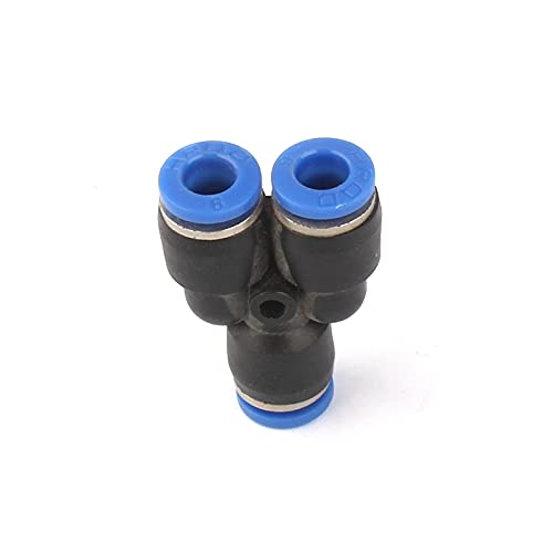Té en plastique haute pression 6mm 8mm adaptateur de connecteur