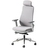 オフィスコム オフィスチェア GR-001 前傾チルト機能付き エルゴノミクスチェア 背ロッキング 6段階リクライニング 3Dアームレスト グレー×グレー OC-CH-YM13-GYGY