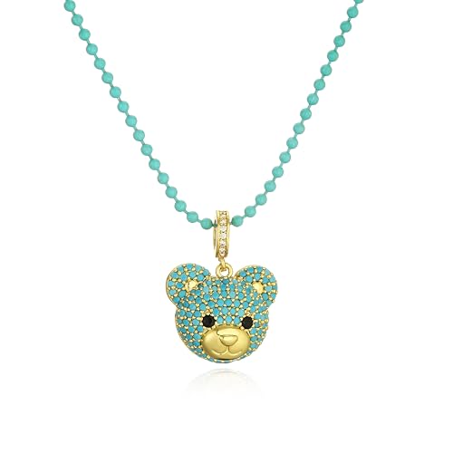 Collier griffe d'ours au design perlé et audacieux - 5