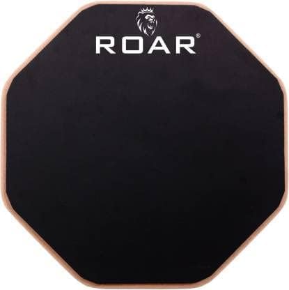 Roar Drum Practice Pad - Black (Practice pad only) (8 inches)