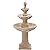 Decomax Italian Outdoor Water Fountains Garden Decor - 48.4''H Fountains and Waterfalls Outside, Large Cascading Indoor Floor-Standing Resin Bubbler Fountain Features W/Pump for Patio, Yard and Home