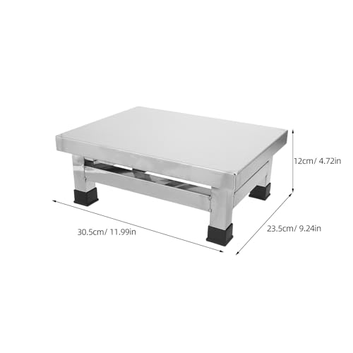 Tabouret en Acier Inoxydable 201 Durable et Robuste Mikikit