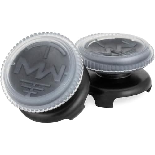 KontrolFreek Call of Duty: Modern Warfare - A.D.S. Performance Thumbsticks für PlayStation 4 (PS4) | 2 x Hoch, Konkav | Transparent/Schwarz