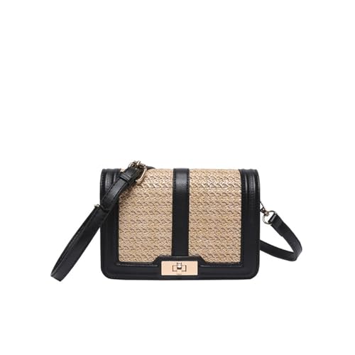 Straw Purses for Women Small Crossbody Bags with Adjustable Strap Summer Purse Beach Bag Rattan Bag Wicker Purses