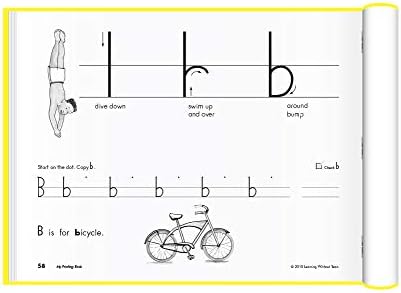 Learning Without Tears - My Printing Book Student Workbook, Current Edition - Handwriting Without Tears Series - 1st Grade Writing Book - Letters, Language Arts Lessons - for School or Home Use