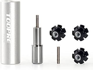 GOLDEAL TOOPRE Bicycle Fork Star Nut Setting Installer with Free Spare Special Screw and 1 Free Star Nut （for 7/8",1",1-1/8"）