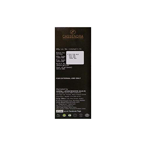 Cassendra Activated Charcoal Face Wash 75ml - Image 4
