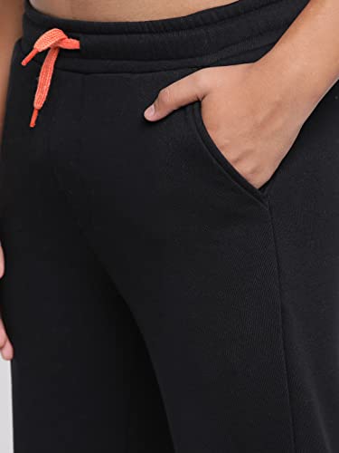 Image of Li'l Tomatoes Boys Fleece Winter Tracksuit Set | Full Sleeve Sweatshirt & Track Pant | Soft & Warm | 7-16 Years