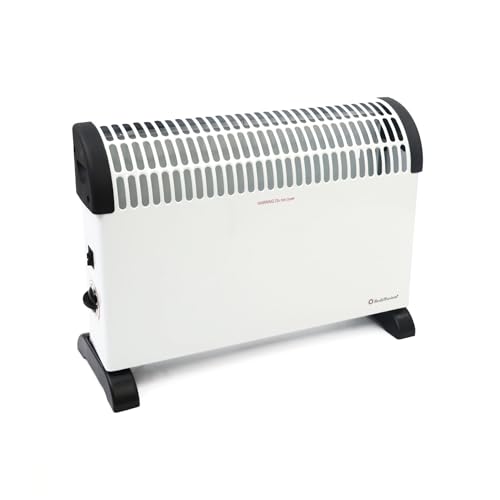 Rediffusion Convector Heater, 2000W, Variable Heat, Adjustable Thermostat, 3 Heat Settings, Overheat...