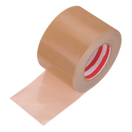 Image of uxcell Heavy Duty Duct Tape, 3 Inch x 55 Yard Waterproof Flexible Hand Tear Strong Adhesive Duct Tapes for Crafts DIY, Fixing, Repairs, Brown