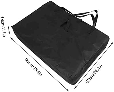 Massage Bed Carry Bag, Massage Table Bag Universal Massage Table Carry Case, Professional Portable Spa Table Massage Standard Carrying Bag Shoulder Bag, Black