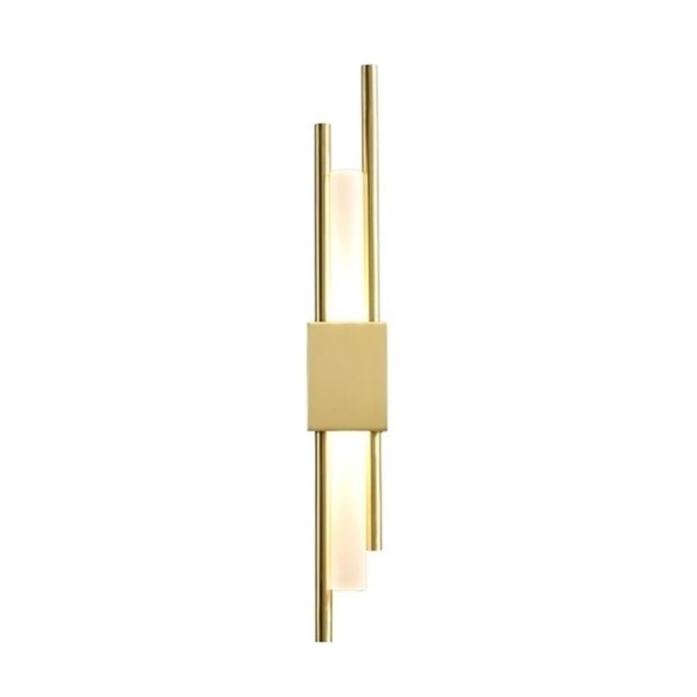 birene Wall Lamp Modern Simple Luxury Copper Wall Light Staircase Corridor Bedroom Bedside Decorative Lamp(Gold)