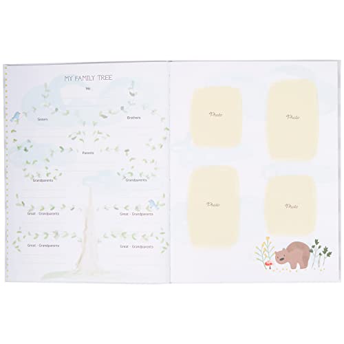 C.R. Gibson B2-24546 Little One Woodland Gender Neutral Baby Memory Book thumb #4