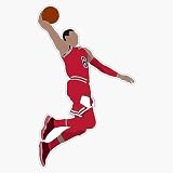 Zach LaVine Bumper Sticker Vinyl Decal 5"
