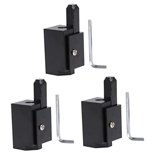 CORHAD 3 pcs Mortise Mortised Round Recesses Right Square Squaring