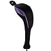 Andux 4 Pack Long Neck Golf Hybrid Club Head Covers Dial No. Tag CTMT-01 Black/Purple