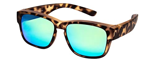 Calabria 9018 RRV Polarized Designer Fitover Sunglasses-Small/Med 138m W x 43m H