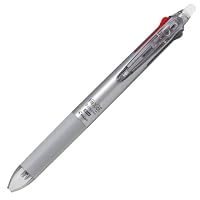Pilot FriXion 3 Colour Erasable Gel Pen, 0.5 mm Tip Size, Dark Silver Barrel