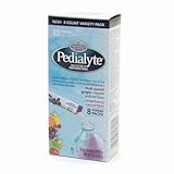 Pedialyte Powder Packs Variety, 0.3-Ounce Packets 8 Count (Pack of 2)