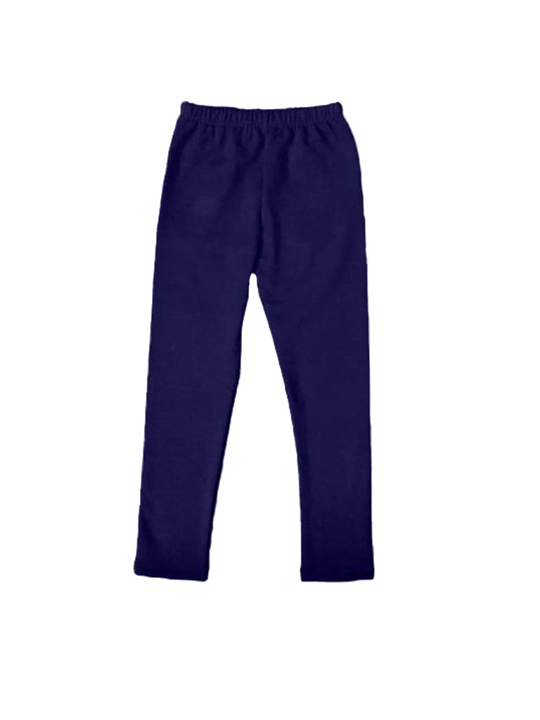 JADEA 3 Leggings Invernale Bambina e Ragazza 342 caldo cotone felpato, Blu 11-12 anni