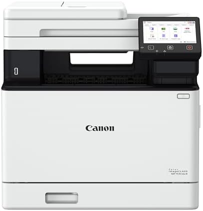 Canon Color imageCLASS MF753Cdw II – Wireless Duplex Laser Printer, All-in-One with Scanner, Copier, Fax, Auto Document Feeder, 3 Year Limited Warranty, 35 PPM