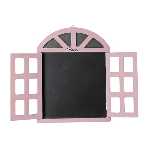 Pizarra de tamaño pequeño | Pizarra Rústica Colgable y Reutilizable - Tablero de Mensajes de Madera Borrable - Para hogar, dormitorio, cocina, aula, cafetería, restaurante, bar, tienda, boda,