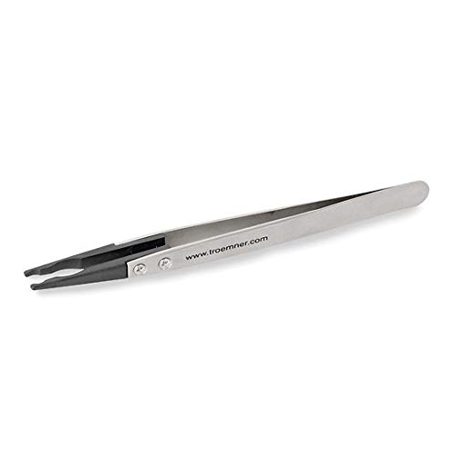 Troemner WA220 5" S/S Tweezer Grip Tip for Weights 1g Through 200g