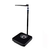 ☁Rod Varilla de medición de altura de aleación de aluminio, retráctil, ajustable en altura, escala clara, rango de escala 70 ~ 190 cm (28-75 pulgadas)